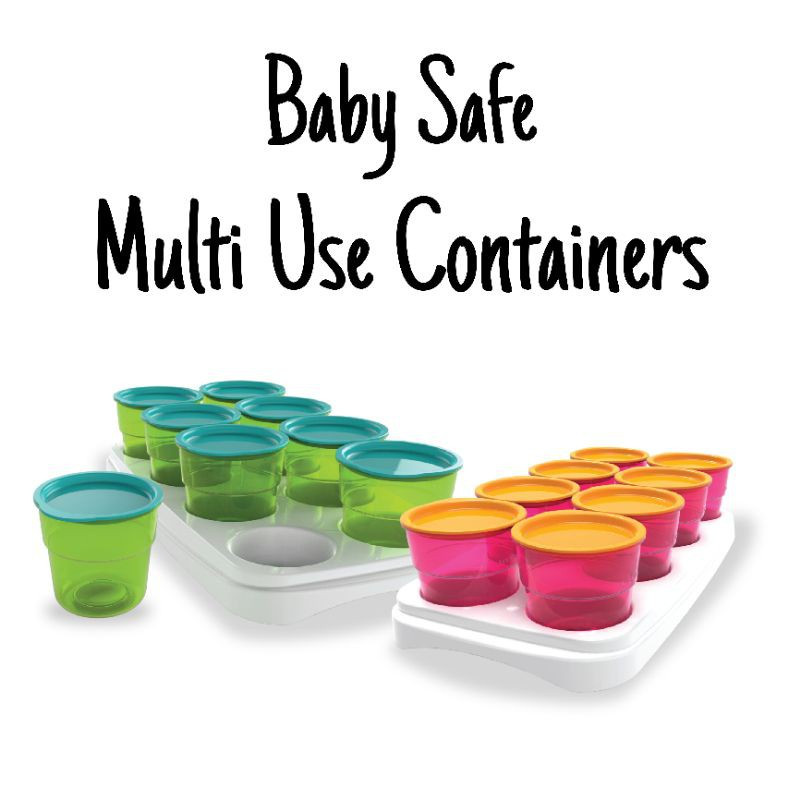 Baby Safe Multi Use Containers P12AP011 - Tempat Mpasi