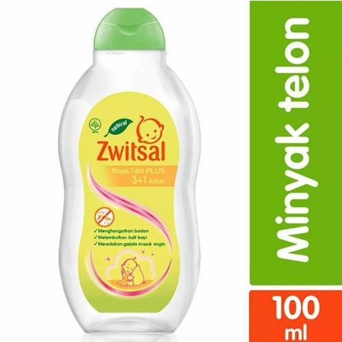 Zwitsal Minyak Telon Plus 100ml - Minyak Telon Bayi