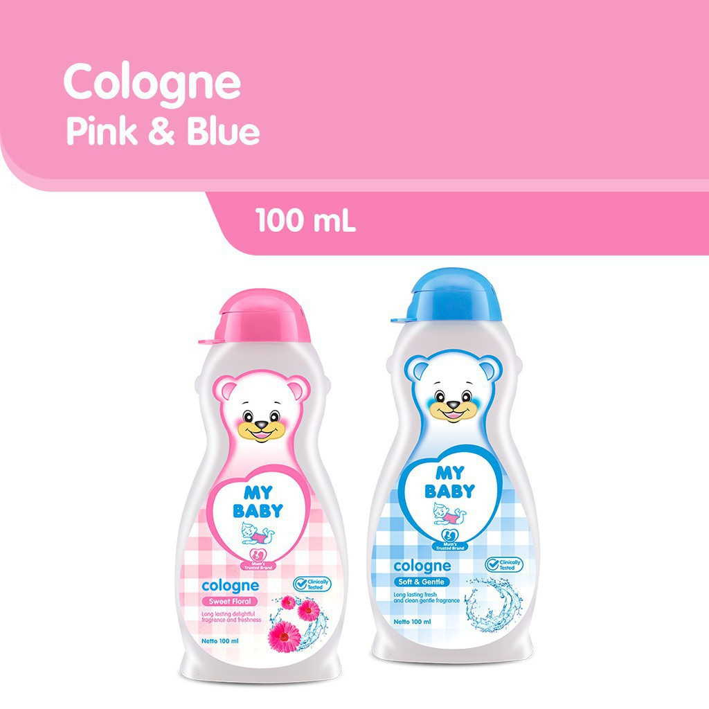 My Baby Cologne Sweet Floral/Soft Gentle 100ml - Parfum Bayi