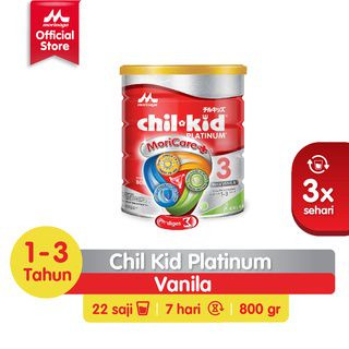 Morinaga Chil Kid Platinum Rasa Madu dan Vanila 800GR Susu Formula Pertumbuhan Anak Usia 1-3 Tahun