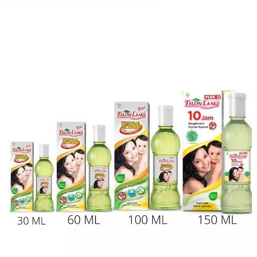 Cap Lang Telon Lang Plus 60ml/100ml/150ml - Minyak Telon