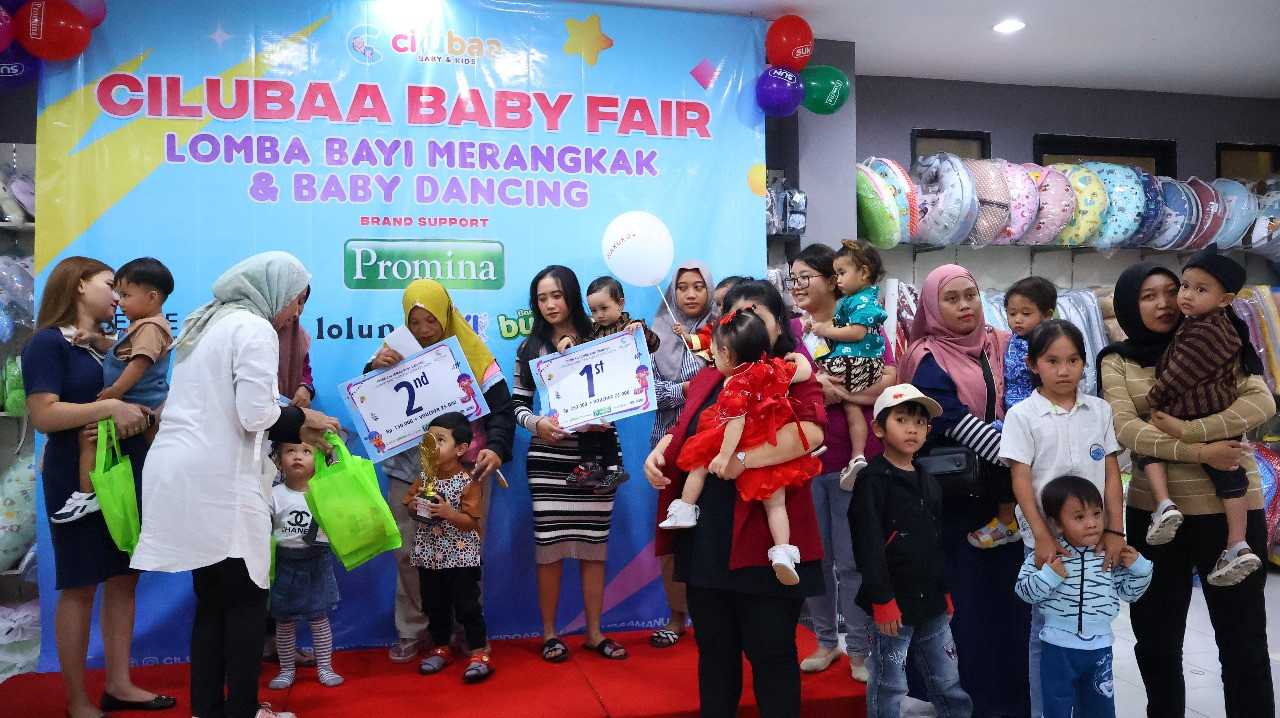 KESERUAN LOMBA BABY DANCING CILUBAA RUNGKUT 2024