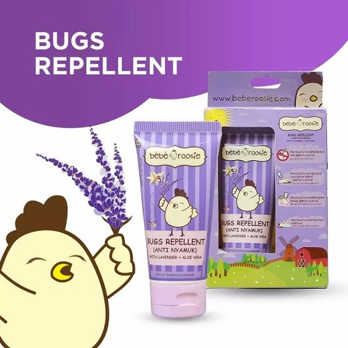 Bebe Roosie Cbrba Bugs Cream 60gr - Lotion Anti Nyamuk