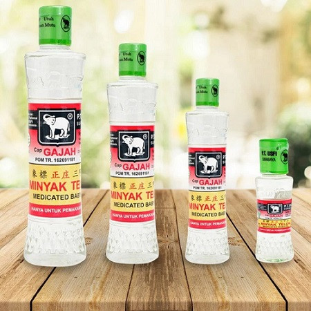 Usfi Minyak Telon Cap Gajah 30ml/60ml/120ml/180ml - Minyak Telon