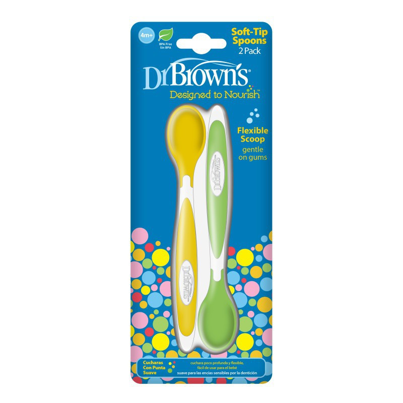 Dr Brown TF011 Tip Spoon - Sendok Makan Bayi