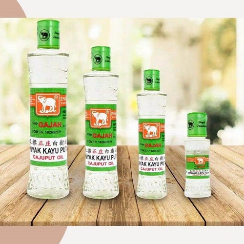 Usfi Minyak Kayu Putih Cap Gajah 30ml/60ml/120ml/180ml - Minyak Kayu Putih