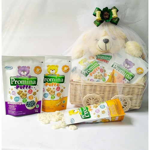 Promina Puff Pisang/Blueberry/Strawberry/Peach 15gr - Snack Bayi