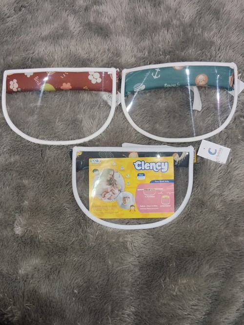 Clency Pelindung Wajah Newborn Tali