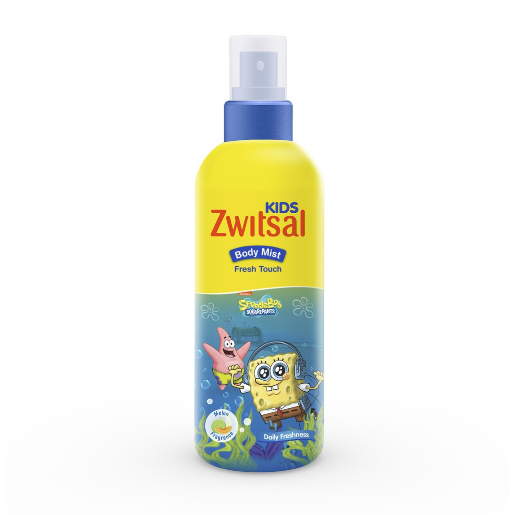 Zwitsal Blue Freshkids Body Mist 100ml - Parfum Bayi