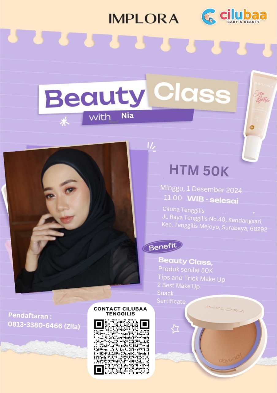 Cilubaa Beauty Class With implora