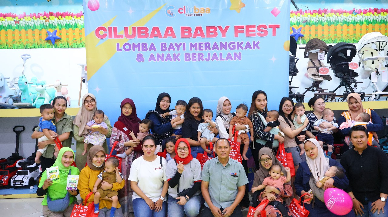 KESERUAN LOMBA BAYI MERANGKAK & BERJALAN MANUKAN 2024