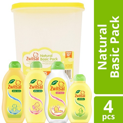 Zwitsal Natural Basic Pack - Baby Gift Set Box Hampers