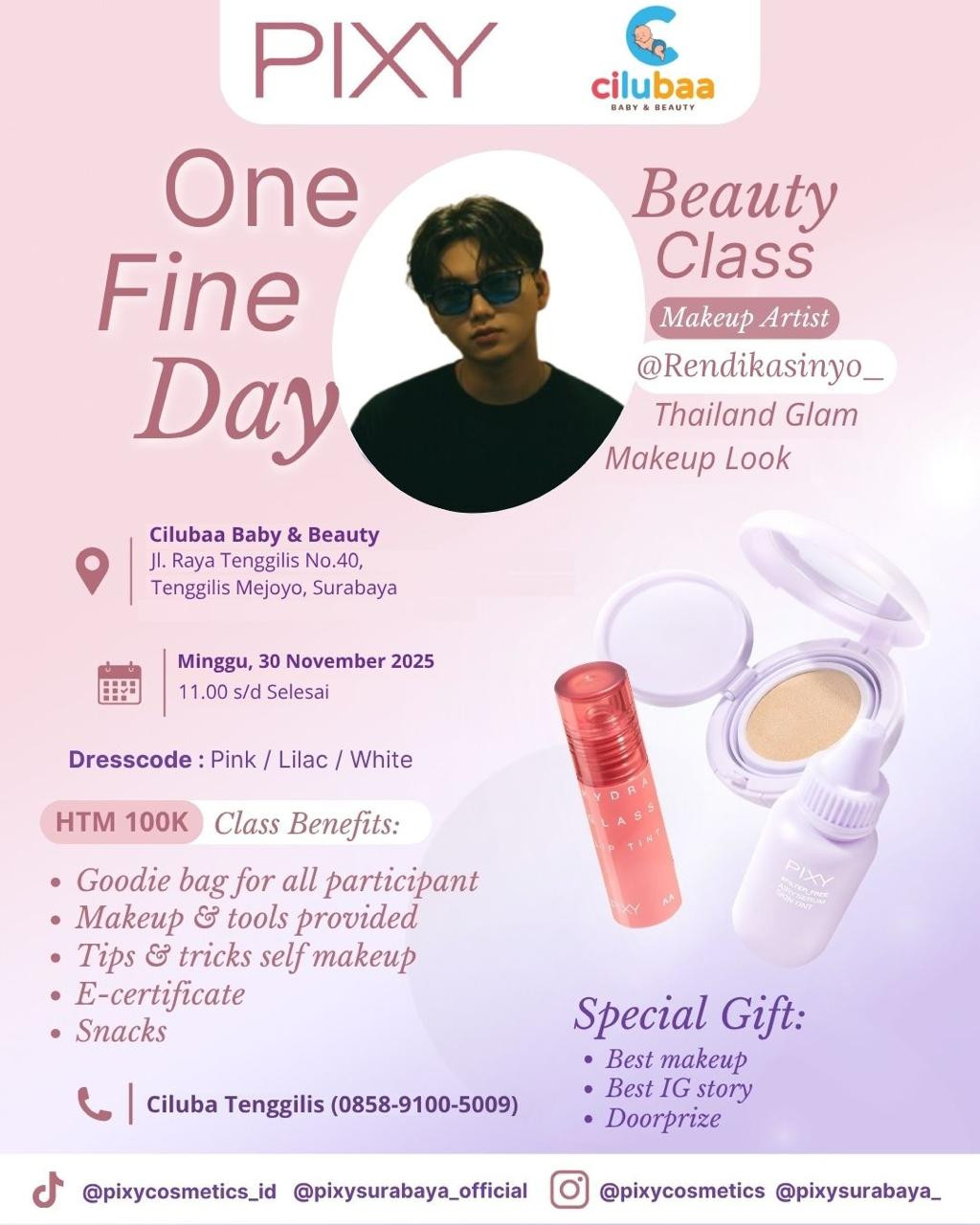 ✨ BEAUTY CLASS with PIXY ✨