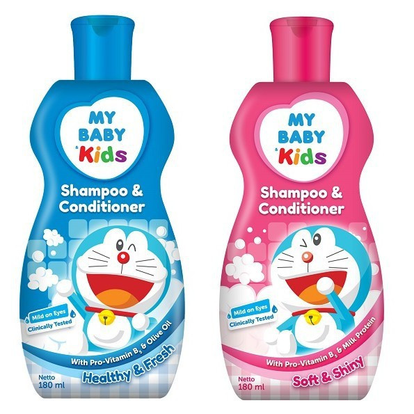 My Baby Kids Shampoo & Conditioner 100ml/180ml - Shampoo Anak
