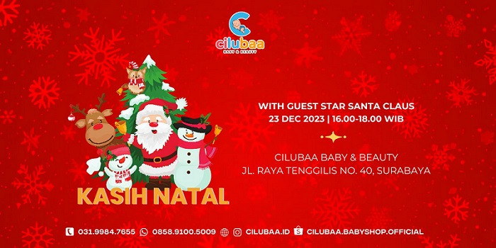 Kasih Natal - Cilubaa Baby & Beauty Tenggilis