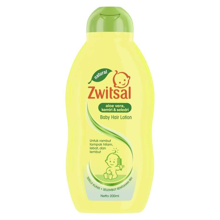 Zwitsal Bb Hair Lotion Nat Aloe Vera Kemiri Seledri - Perawatan Rambut Bayi