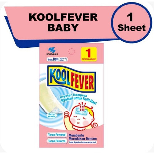 Koolfever Baby - Sticker Tempel Penurun Panas Bayi